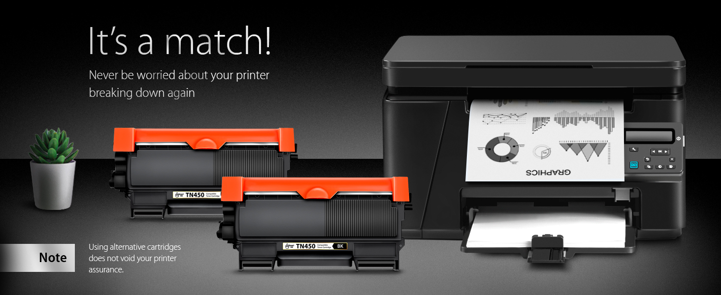 Smart ink printer cartridge tn450 is a mfc 7860dw toner cartridge for your mfc7860dw printer