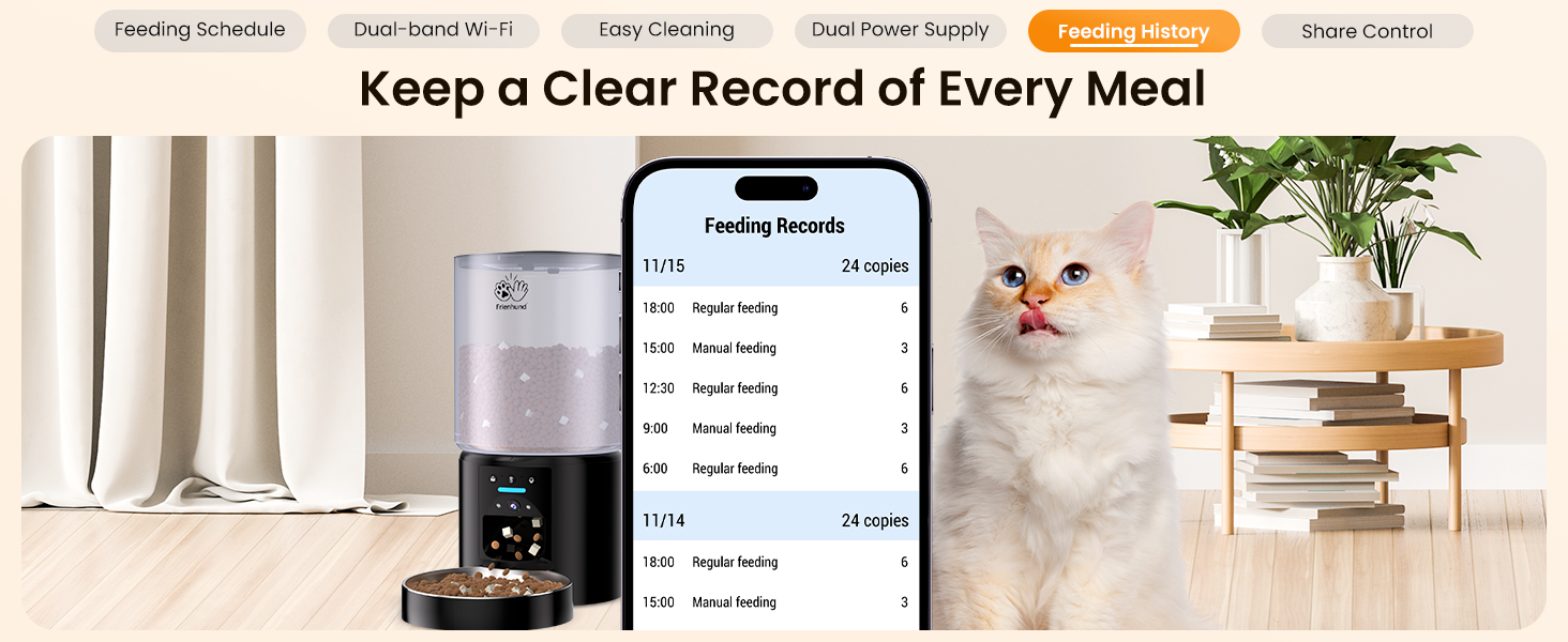 automatic cat feeder