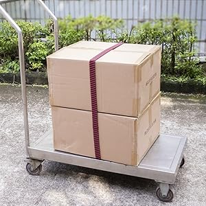 ゴムバンド 固定 バイク ロープ 荷台 運搬車 キャリーカート