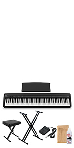Amazon | KAWAI ES120B ブラック 電子ピアノ 88鍵盤 X型スタンド