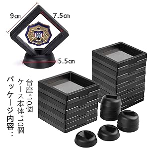 Amazon.co.jp: コインのディスプレイボックス アクリル