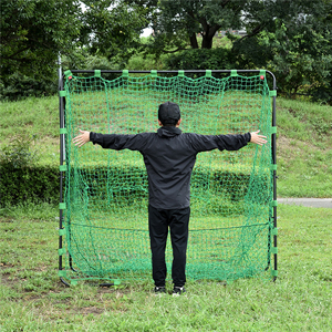 FIELDOOR バッティング練習用ネット 200cmx80cmx200cm 野 FIELDOOR バッティング練習用ネット 200cmx80cmx200cm 野