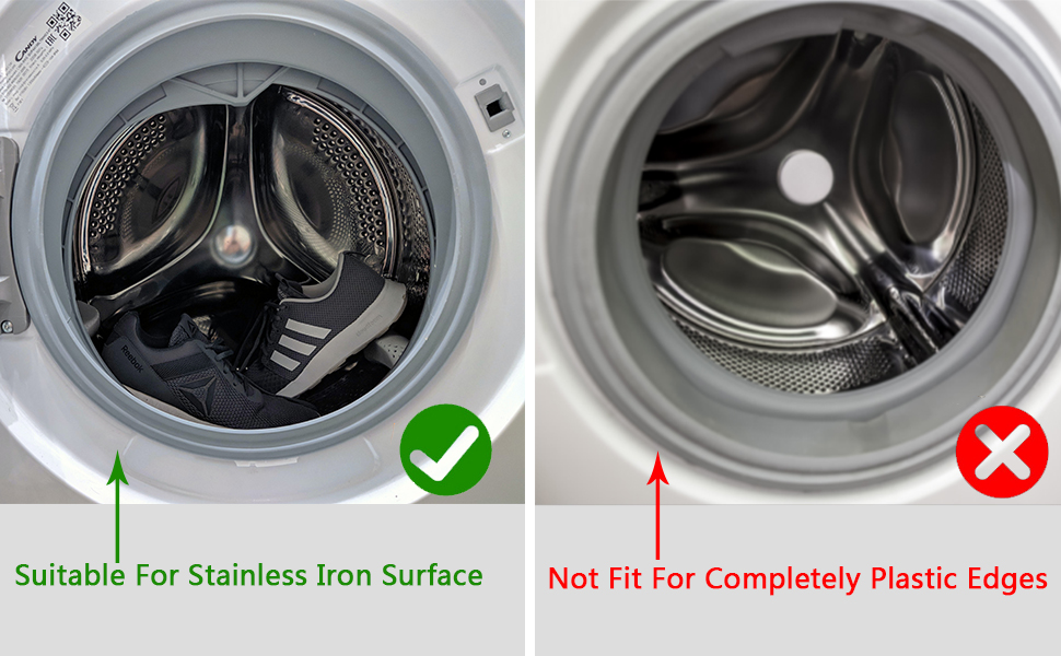 CLOOLC Front Load Washer Door Prop, Removable Washing Machine Door Post