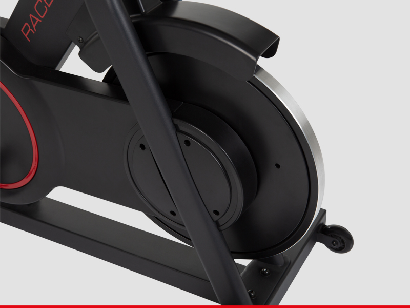 HAMMER Speedbike Speed Race S, Indoor Cycle, 20 kg Schwungmasse, Tablet ...