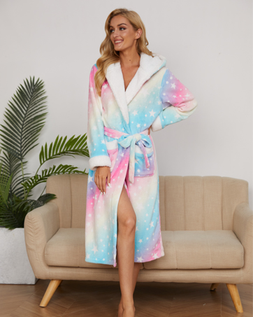 iniber Plush Robes For Women