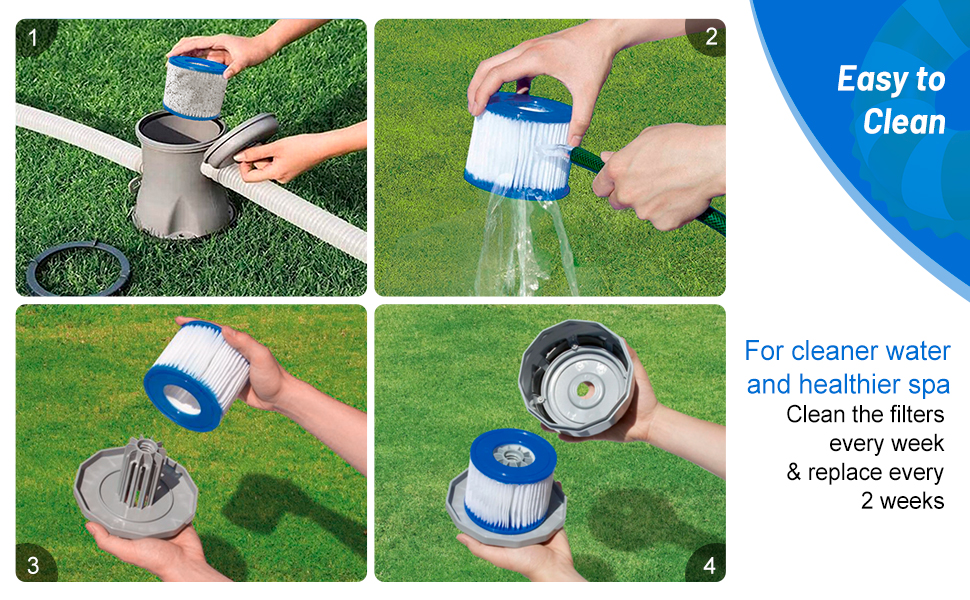 Erilolen 12 Pack Type VI Hot Tub Filter and Spa Filter Replacement