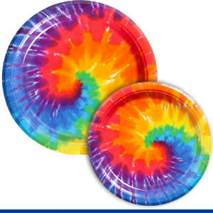 tie dye birthday plates tie dye plates tie dye tableware tie die plates tye dye plates tye dye party