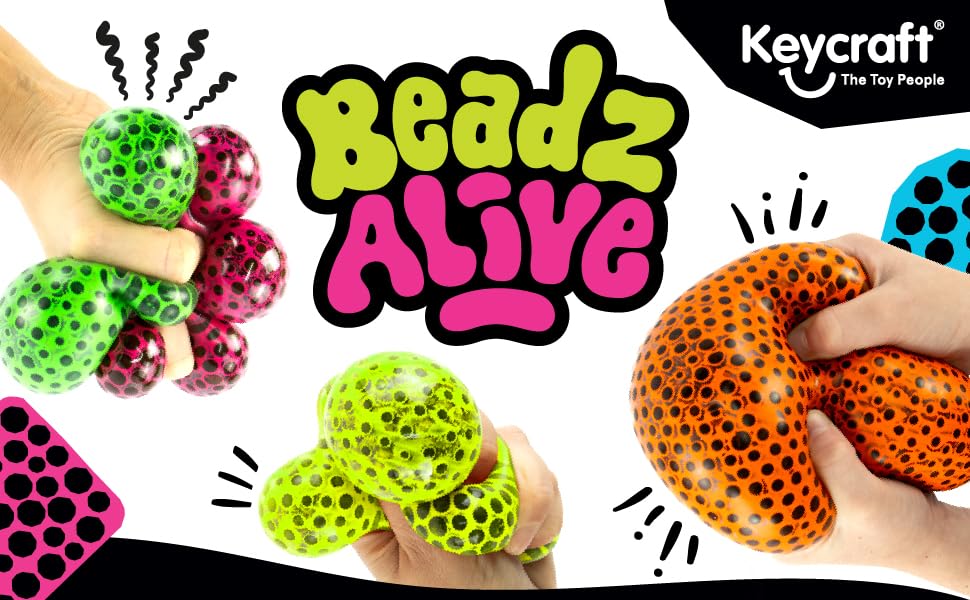 Amazon.com: Keycraft Beadz Alive Giant Ball | Sensory Fidget