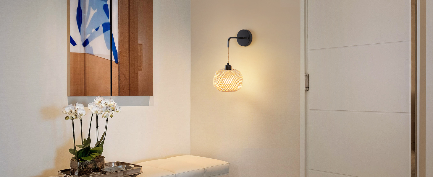 wireless sconces set of 2