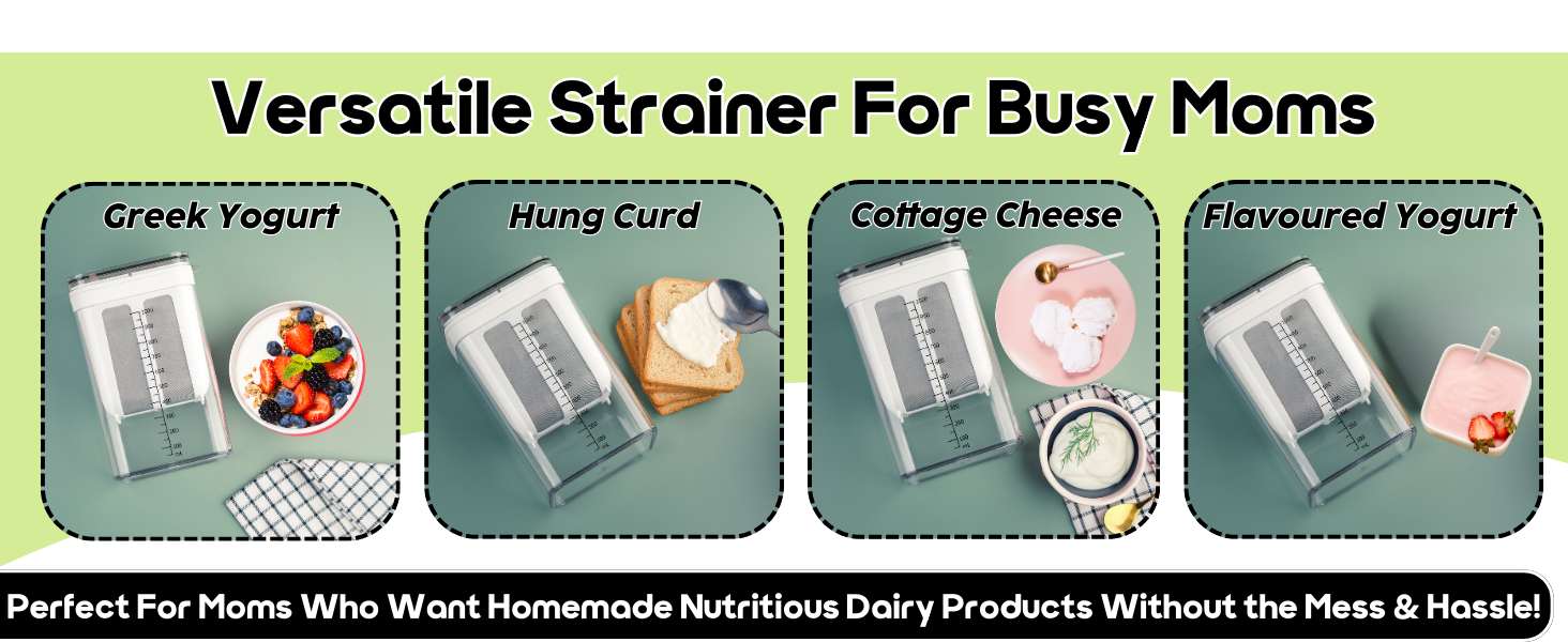 yogurt maker versatile use hung curd maker cottage cheese maker