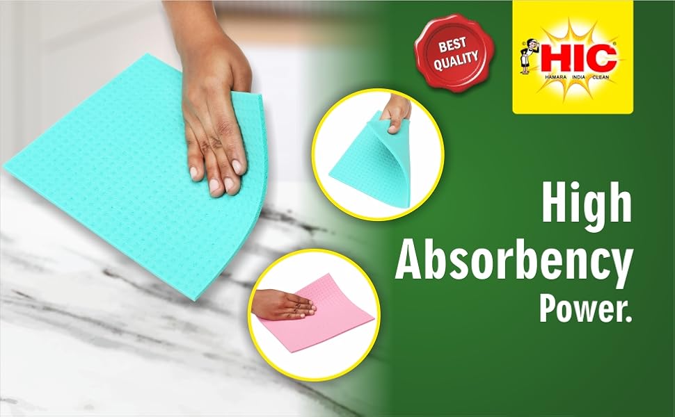 HIC Sponge Wipe for Kitchen