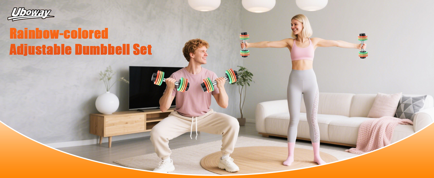adjustable dumbbell set