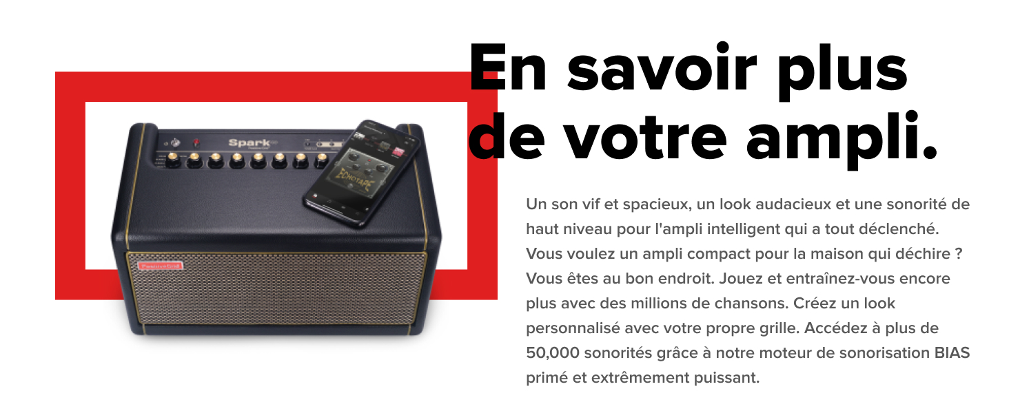 En savoir plus de votre ampli.
