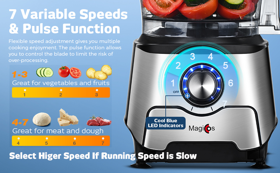 Magiccos 14Cup FrenchFryCutter StorageDrawer FoodProcessors