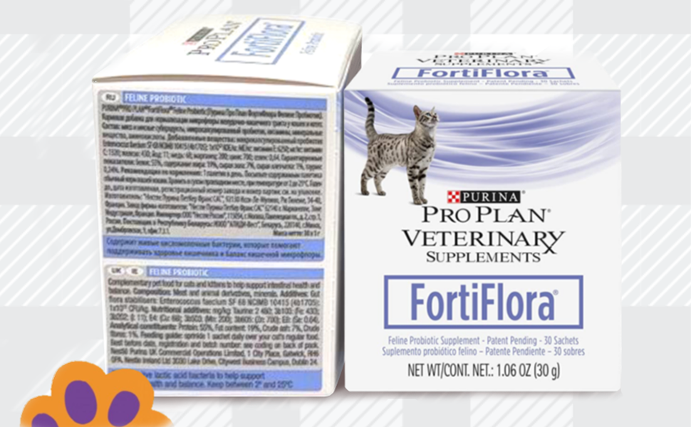 Fortiflora AETN Creations Bundle Twin Pack Feline Probiotic supplement