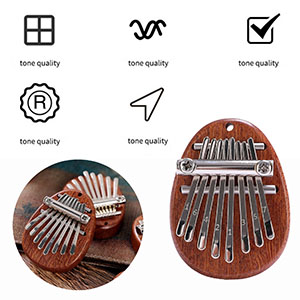 8 Key Exquisite Finger Thumb Piano