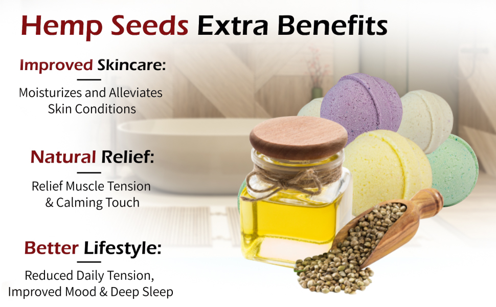 Hemp Benefits - Bombs