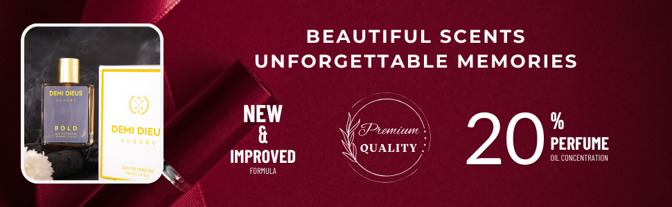 " DEMI DIEUS Luxury Women Eau De Parfume SMOKEY BOLD 100 ML"