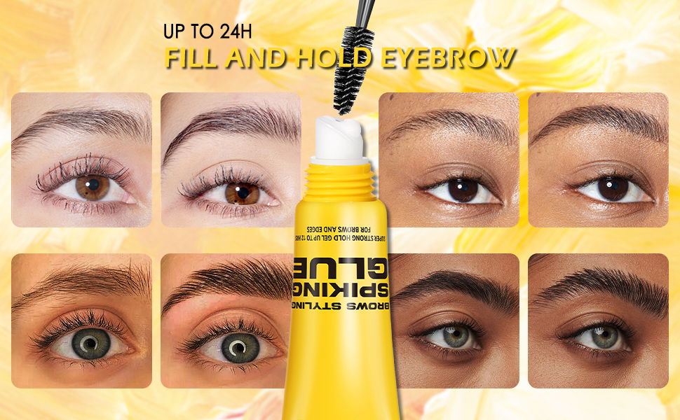 best strong hold waterproof eyebrow freeze setting hair got to be glue gel clear styling wax bueaty