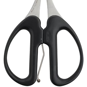 Amazon.com: ALLEX Leather Scissors Professional Heavy Duty