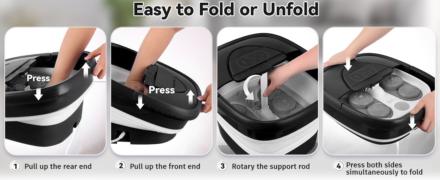 foot spa bath foot tub foot soaker tub foot bath with heat foot massager soaker foot spa with heat