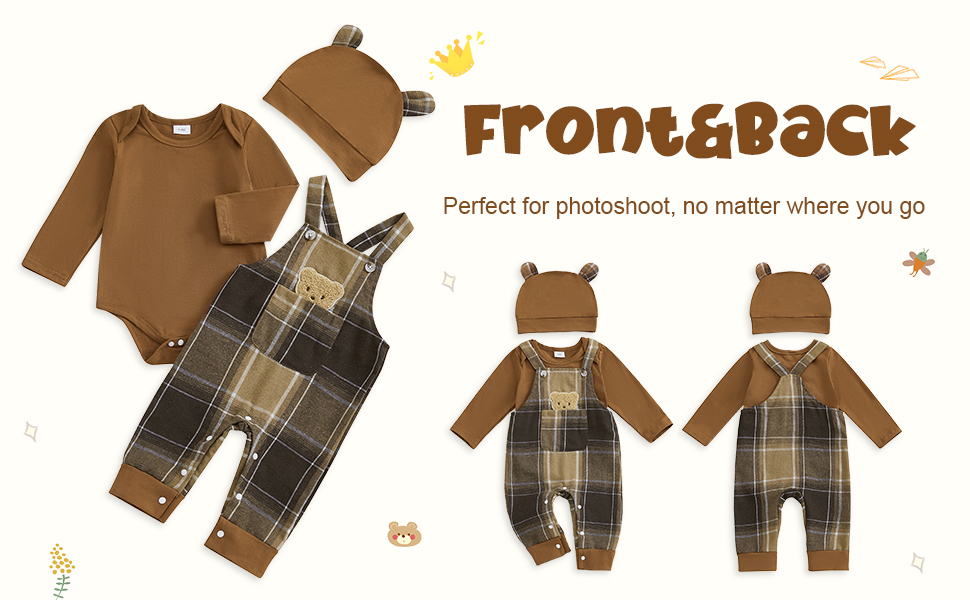 Baby Boys 3PCS Outfit Sets