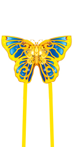 Golden Mechanical Butterfly Kite