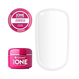 Gel thick clear-gel nail reconstruction-high density