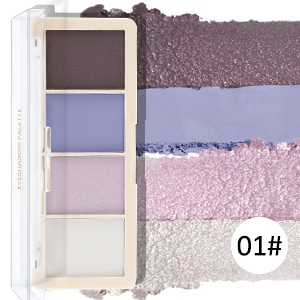 Amazon.co.jp: Boobeen 4色アイシャドウパレット、ナチュラル