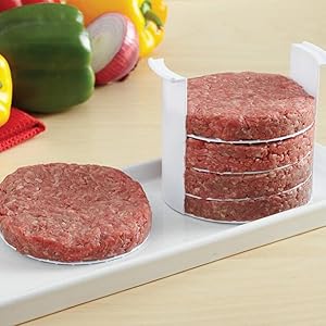 home kitchen barbacoa burger patty paper burger press for griddle sausage patty press press burgers