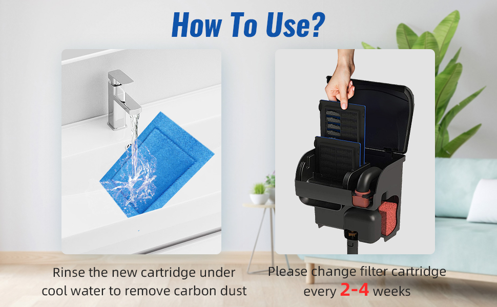 Kucbraly Aquarium Filter Cartridge for Marineland Rite