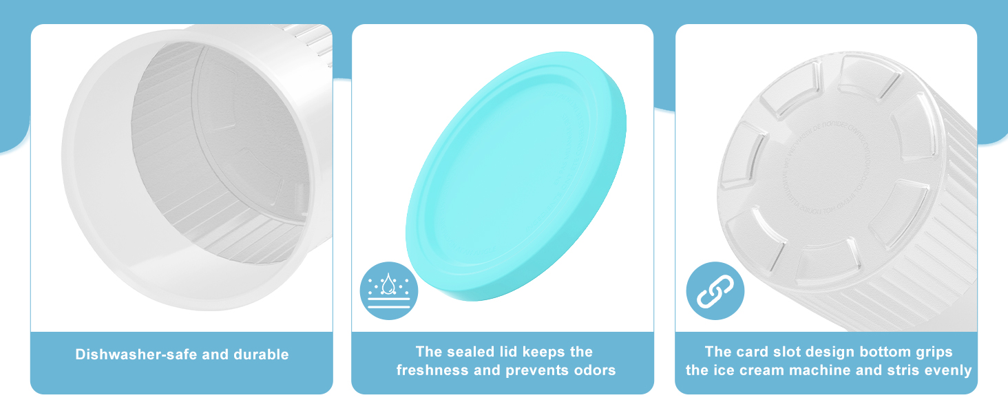 ice cream container for ninja creami