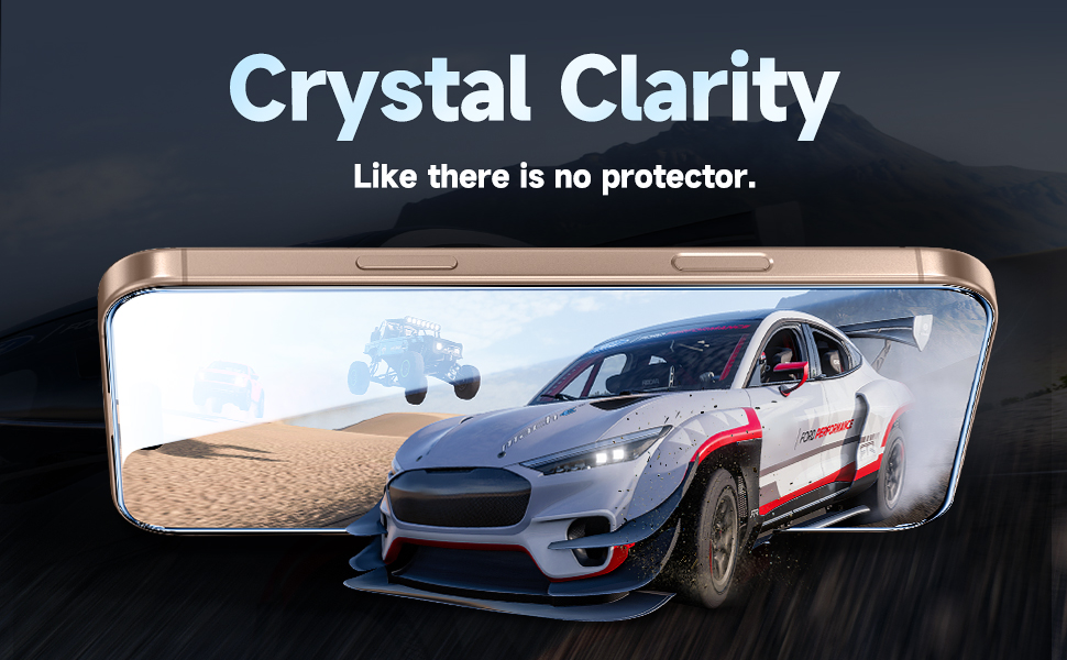 iPhone 16 Pro 6.3 inch Tempered Glass Screen Protector