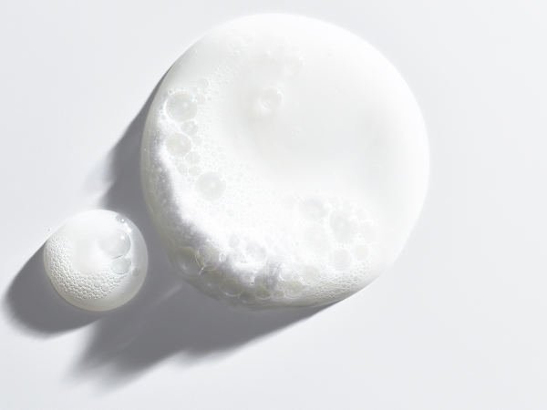 Liquid product on a white background.