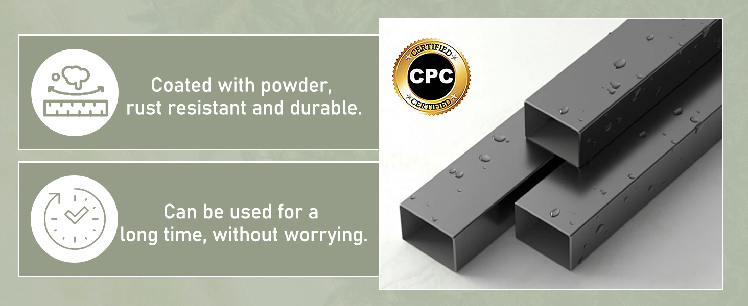 Heavy Duty Triple Bunk Bed Frame- Twin Size