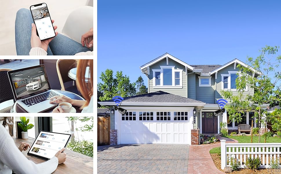 zilink cameras for home security outdoor wireless wifi