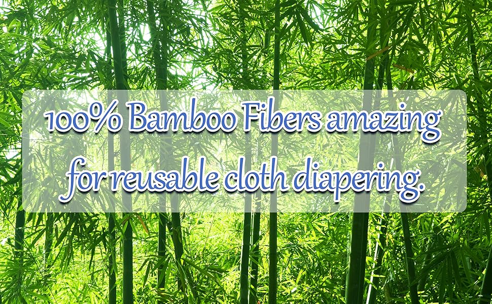 Bamboo Fibers for cloth diaper