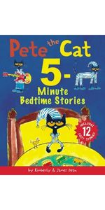 Pete the Cat: 5-Minute Bedtime Stories jacket