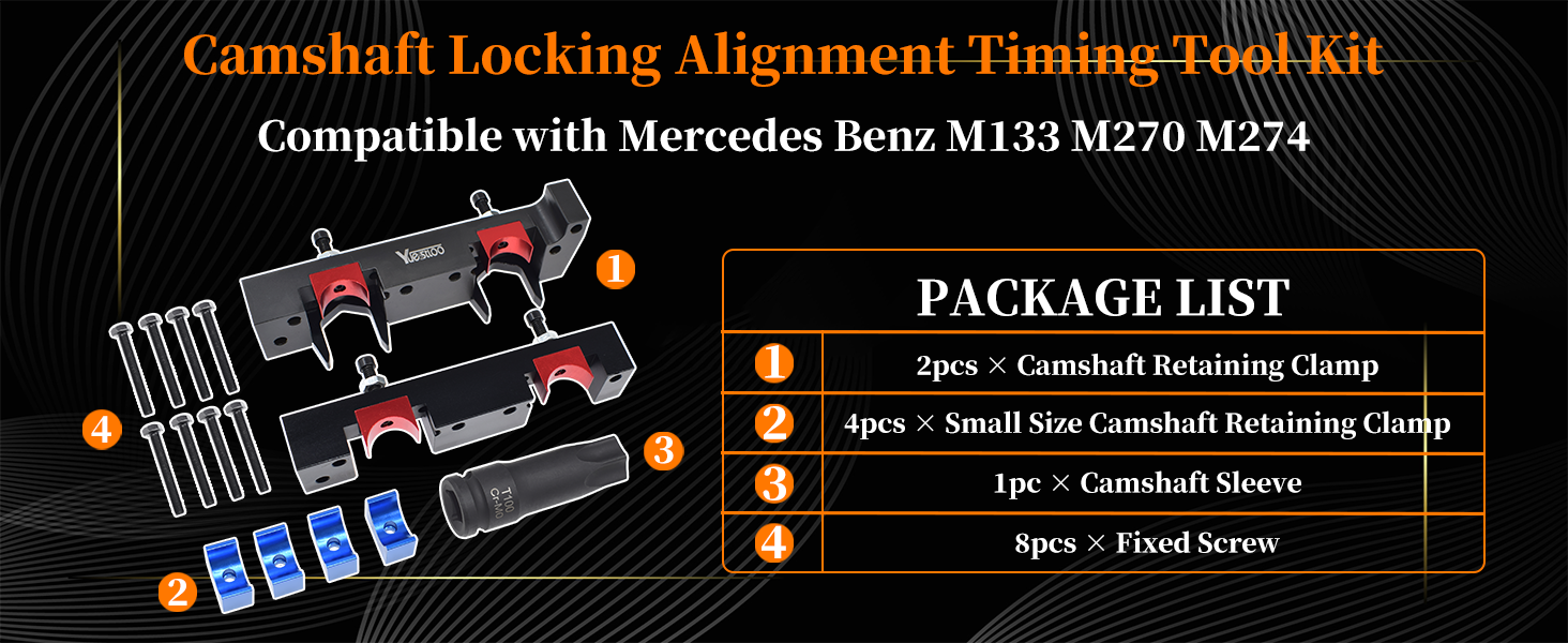 Camshaft Locking Alignment Timing Tool Kit