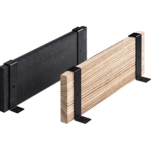 LAVIEVERT Floating Shelves Wall Mounted, Solid Wood Wall Storage Shelves