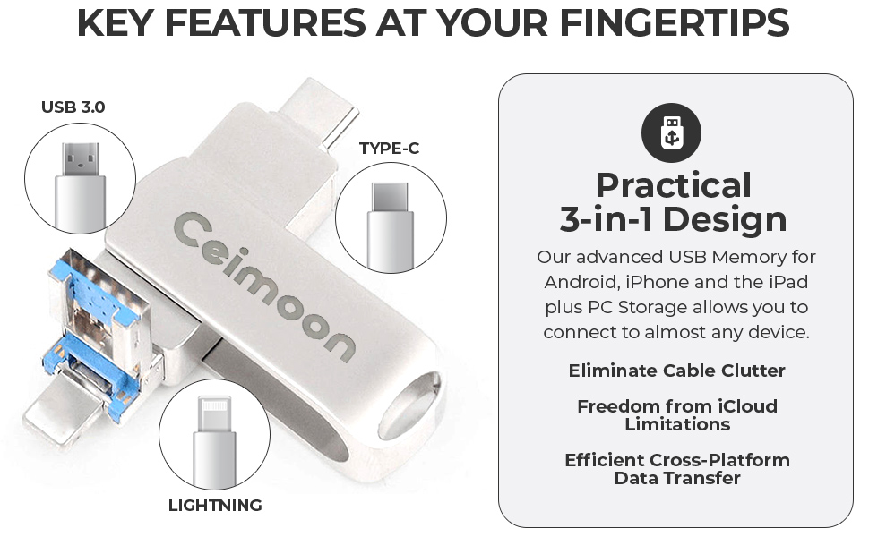 flashdrive your photos sticks device apple ipad memoria lightning para to externa best