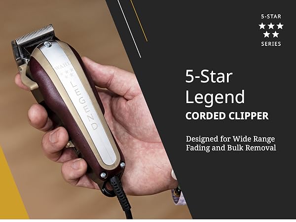 WAHL LEGEND バリカン 楽天市場】【正規品】Wahl 5 Star Legend 