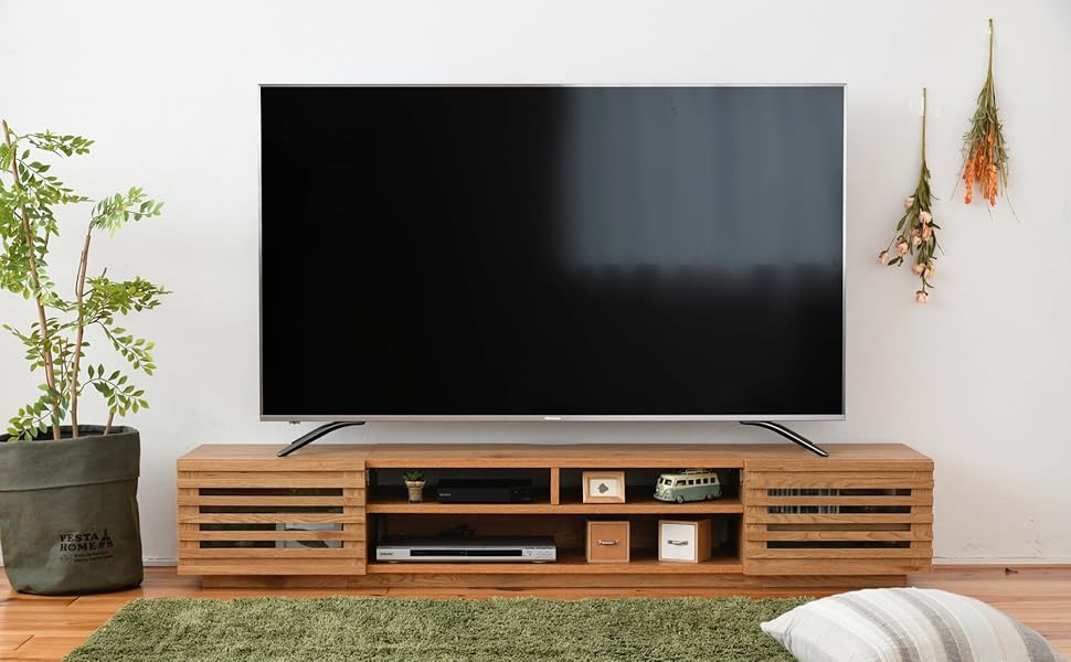 Amazon｜JKプラン テレビ台 180 ローボード 60型 65型 幅180 高