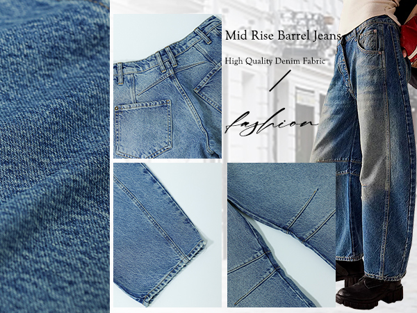 【美品】 DU JOUR BARREL BAGGY JEAN 36 barrel-jean-with-seams.jpg