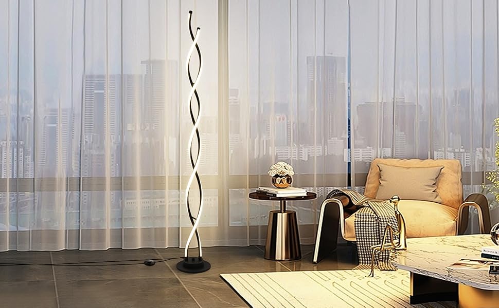 ZxWLife Floor Lamp, LED Modern Floor Lamps for Living Room
