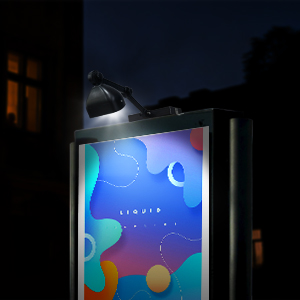 solar sign lights outdoor