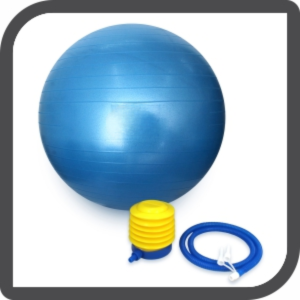 bola de pilates; bola de pilates 55cm; bola de pilates antiestouro; bola de pilates com bomba; 