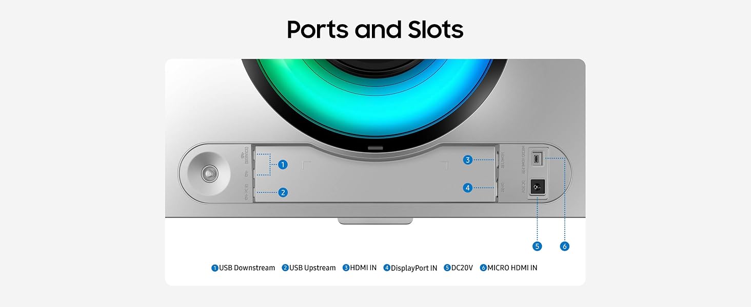Samsung 49 inch Odyssey OLED G93SC Curved Gaming Monitor