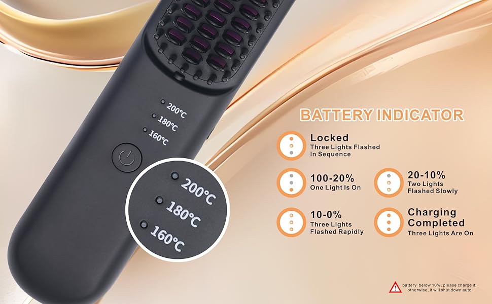 hair straightener brush