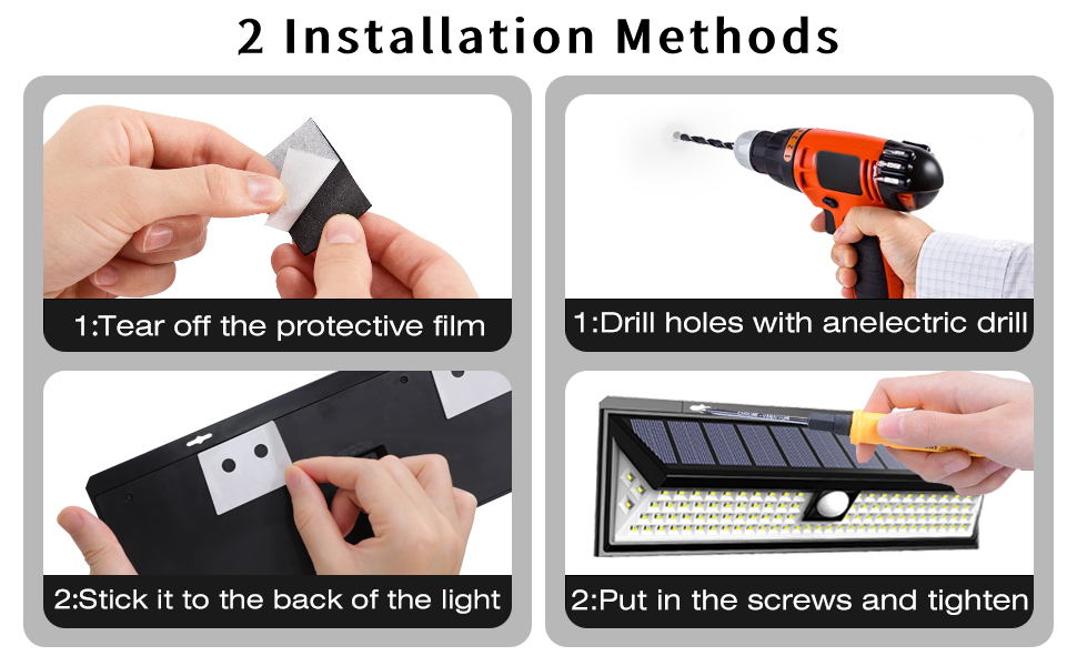 2 installation methods